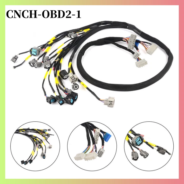 OBD2 BUDGET D & Bseries Tucked Engine Harness for Civic Integra B16