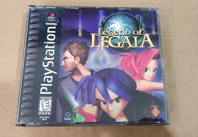 The Legaia Sur PS1 (PlayStation) - Import Japon - Complet Avec Spin Card - Très Bon état