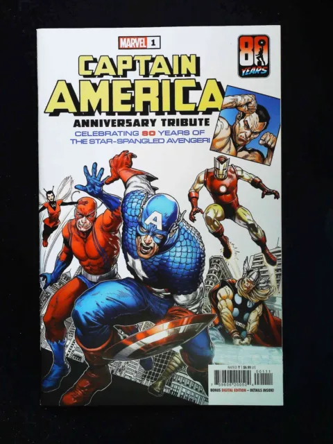 Captain America Anniversary Tribute #1  Marvel Comics 2021 Nm