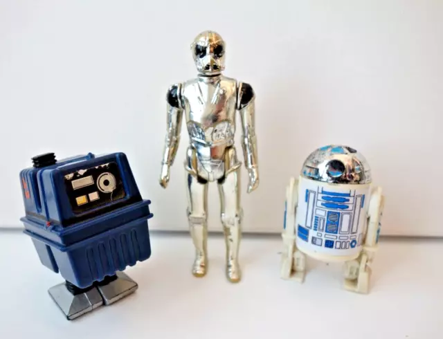 STAR WARS VINTAGE DEATH STAR POWER DROID R2 ACTIONFIGUREN KENNER 80s