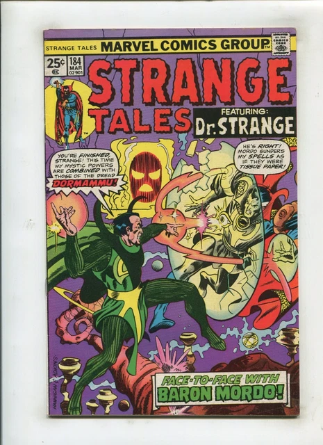 Strange Tales #184 (8.0) Baron Mordo!! 1975