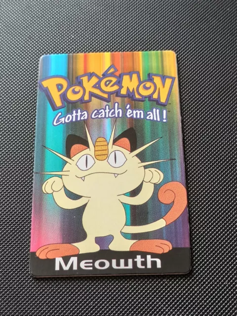 Carte Téléphonique Usa Pokemon Promo Card Star Miaouss Meowth Rare Collection
