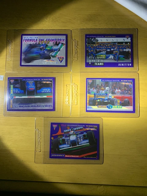 Carte De Collection Michael Schumacher – Édition Allemande 1995 – Benetton Ford