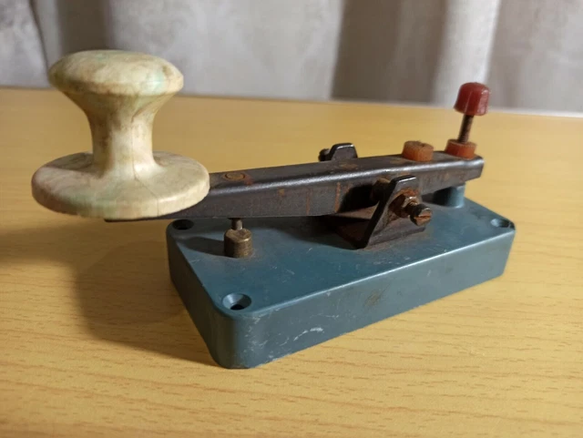 Clé Morse Militaire URSS Clé Télégraphique Morse Droite De L