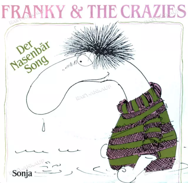 Franky & The Crazies - Der Nasenbär Song 7in 1986 (VG/VG) .