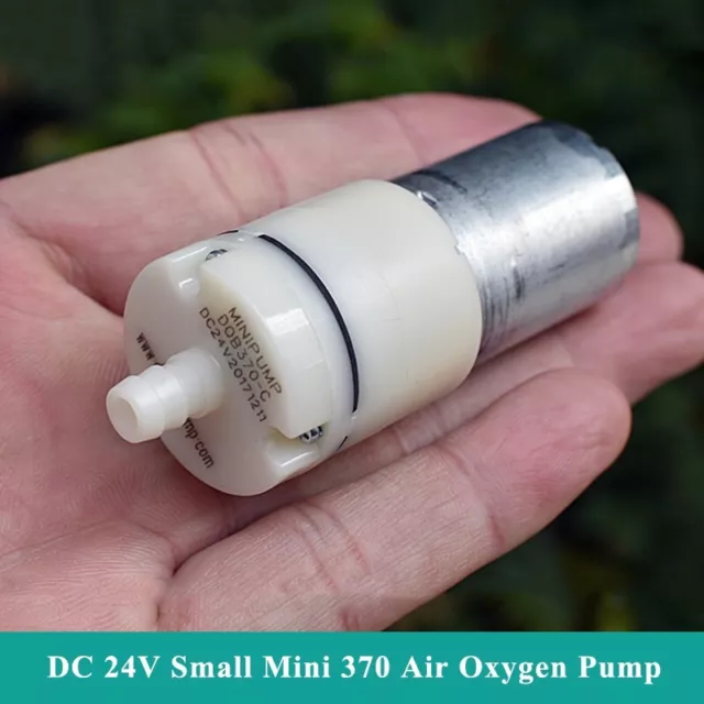 DC12V-24V Small Mini 370 Motor Air Pump Oxygen Pump DIY Aquarium Water Fisk Tank