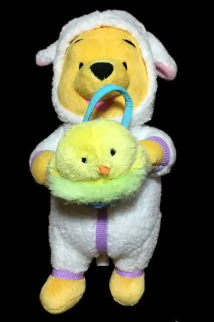Easter Pal Winnie Pooh Lamb Costume Fisher Price Disney Plush Stuffed Toy 2003