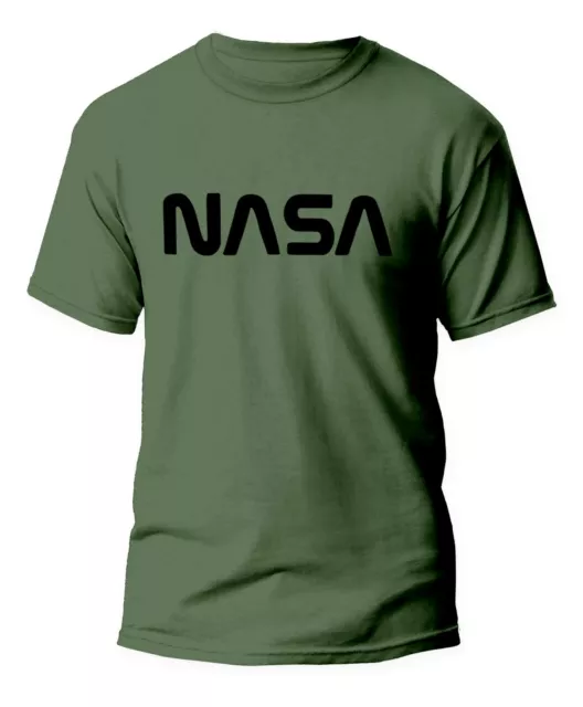 Men's NASA T-shirt Space Rocket Astronaut Top Gym Tee Birthday Gift Small to 5xl