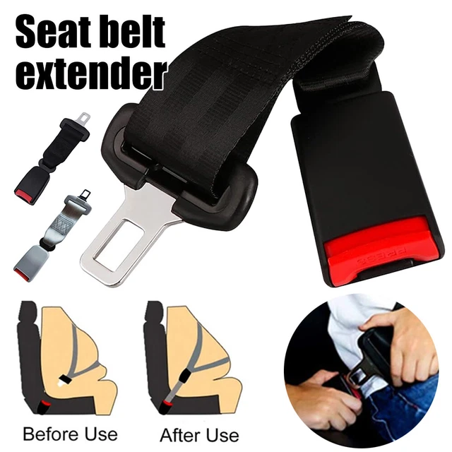 Car Seat Belt Buckle Socket Plug Connector Strap Universal Extension AU