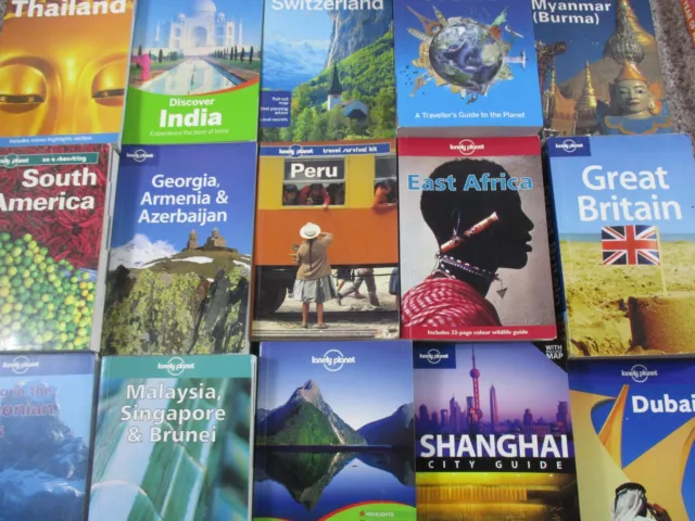 Lonely Planet Travel Guides - Large Selection - Plan Your Next Trip!