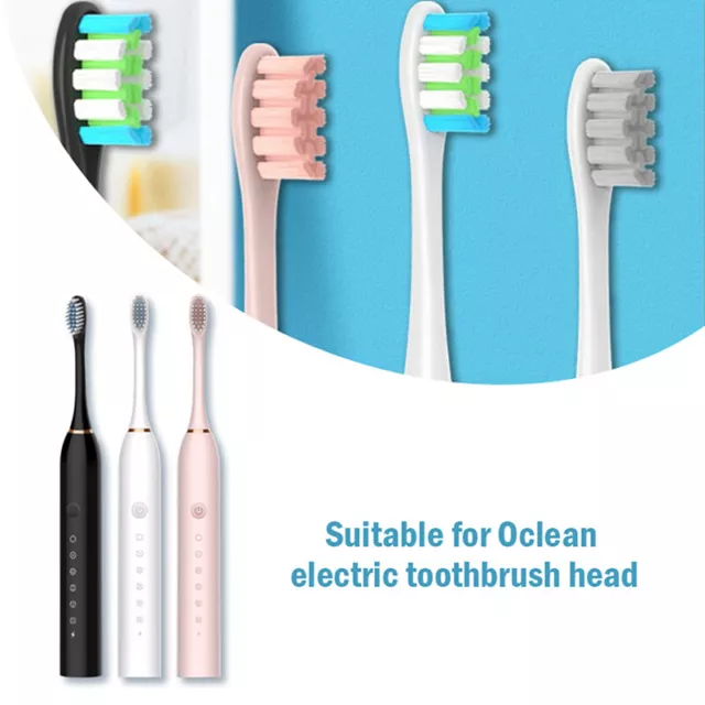 10 têtes de rechange pour brosse à dents électrique compatibles avec Oclean Mod_