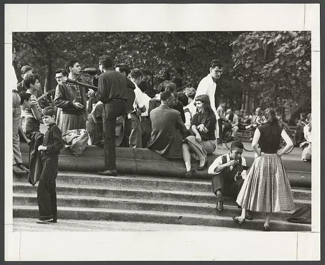 Washington Square Park,Greenwich Village,Lower Manhattan, New York City.