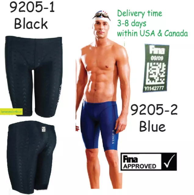 Yingfa9117 long swimming pants legskin swim trousers swim jammers for men &  boys 