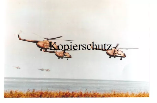 10. FOTO DDR NVA Manöver Waffenbrüderschaft 1980 Mi-8 HG-54 „Adolf von Lützow“