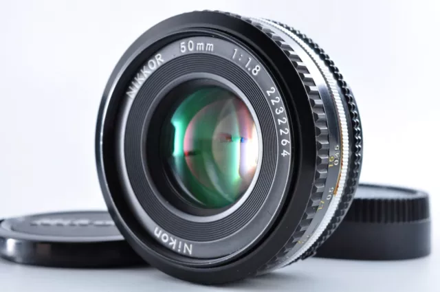 [Near mint] Nikon Ai-s Ais NIKKOR 50mm f/1.8 Pancake MF Lens From japan #0094