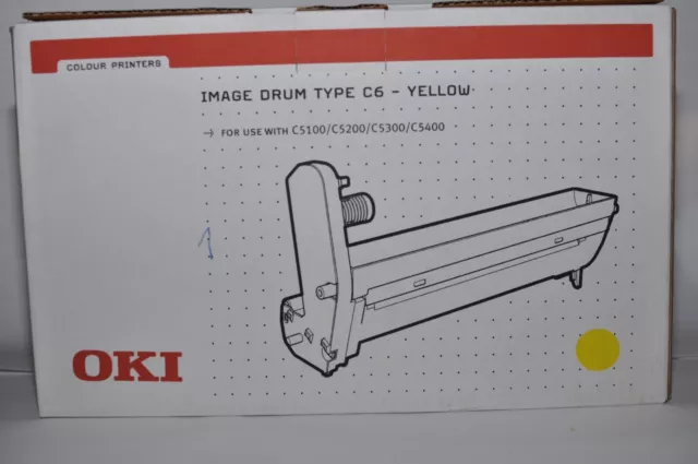 Oki 5100/5200/C5300/C5400 Image Drum Type C6 [Neu Original]