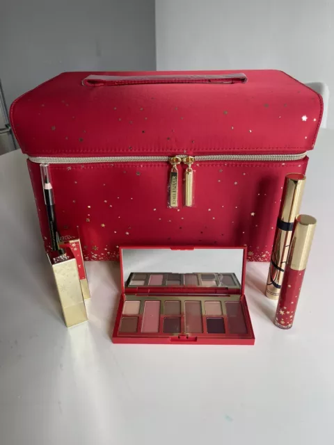 Juego de maquillaje ESTEE LAUDER bolso lápiz labial rímel sombra de ojos paleta brillo de labios
