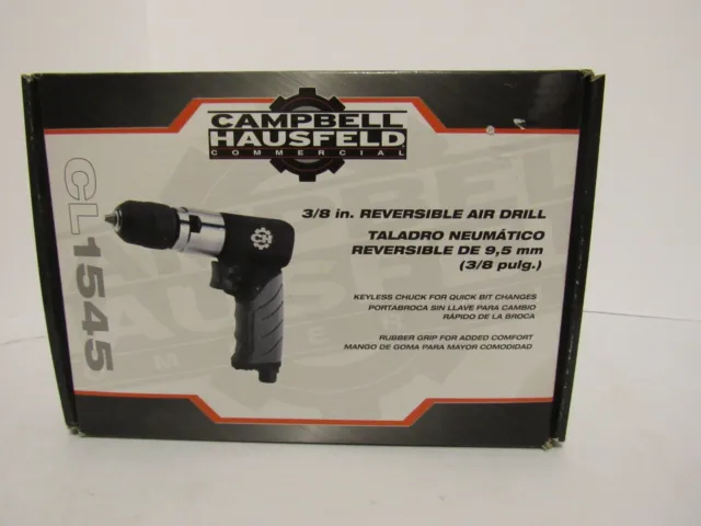 Campbell Hausfeld CL1545 3/8" Reversable Air Drill CL154500AV