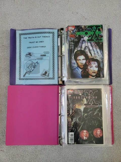 1995 TOPPS Comics THE X-FILES #0, #1-41 + Annual #1-2, NUMBERED #1, #1-2 Digest