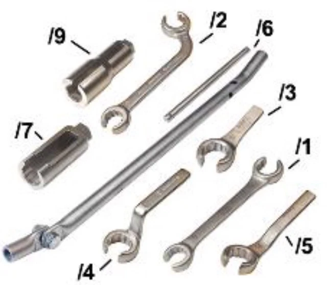 VW AUDI PORSCHE Oxygen Sensor/ Lambda Removing Wrench Set OEM 3337 £564