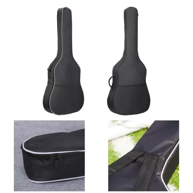 Guitar Bag with Pocket for Accessories Guitar Case for Acoustic Guitars