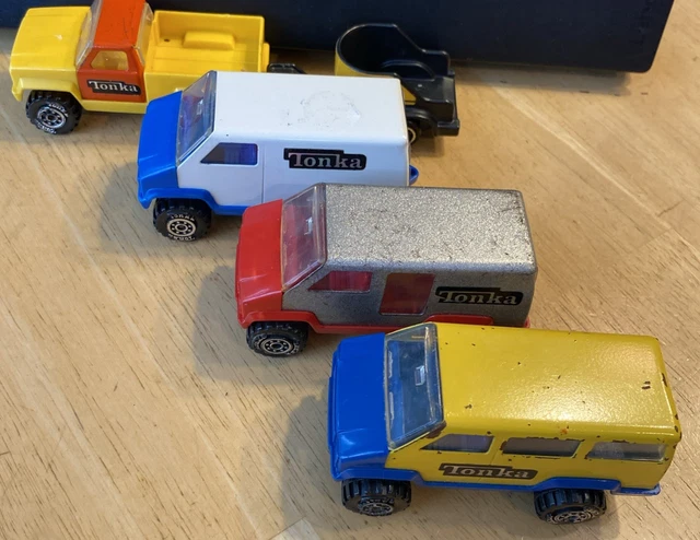 Mini Camion Tonka Lowboy - Vintage Années 1970 - Acier Pressé