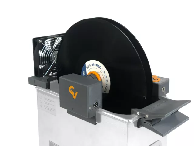 CleanerVinyl Audiophile Kit: Ultrasonic Vinyl Record Cleaner w. Fluid Filtration
