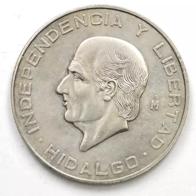 MESSICO MEXICO 10 Pesos 1955-Mo Hidalgo - Argento Silver