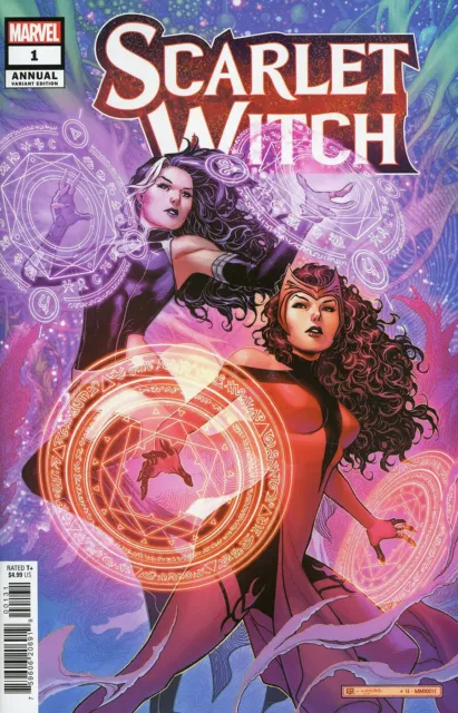 Scarlet Witch Vol 3 Annual #1 Cover C Variant Cheung Marvel 2023 EB86