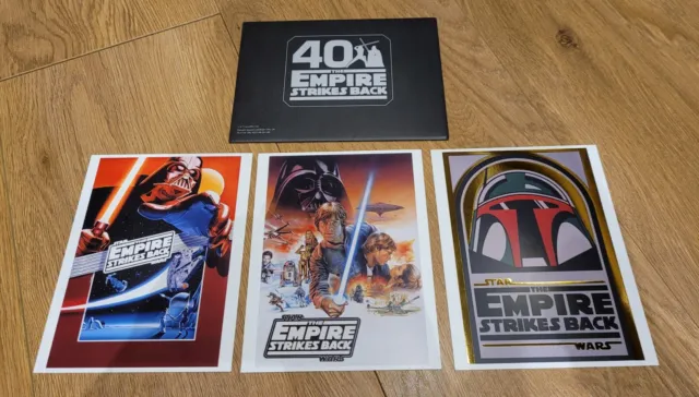 Star Wars Art Prints A5 - The Empire Strikes Back 40 Year Anniversary LEGO 75313