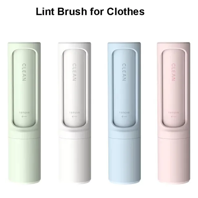 Reusable Pet Hair Remover Brush Lint Roller Portable Self Cleaning Sofa Clothes
