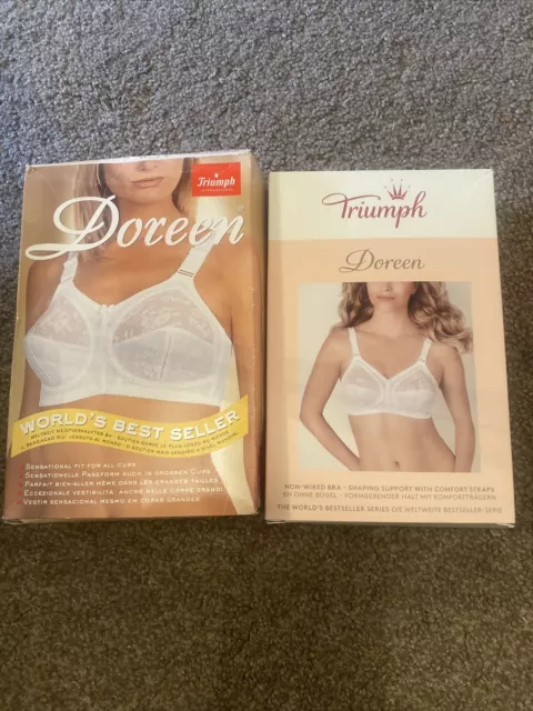 Triumph Doreen Classic Non Wired White Full Cup Bra  - BNIB *** Various Sizes***