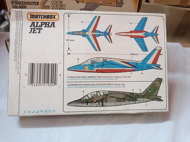 AIRFIX DASSAULT-BREGUET/DORNIER ALPHA Jet - Kit No A03035 - 1/72  A Breguet Dornier Alpha Jet Kit No A03035 387074311563