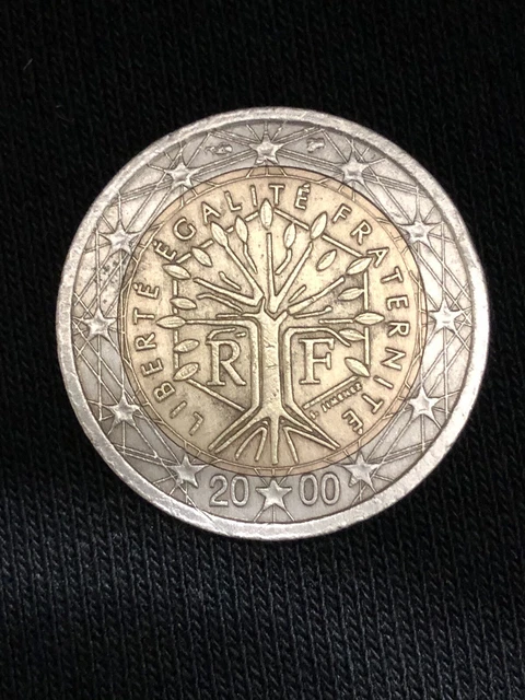 2 Euro Münze Liberte Egalite Fraternite 2000 SELTENE 2 EURO Münze Frankreich 2000 Liberté Égalité Fraternité EUR 500