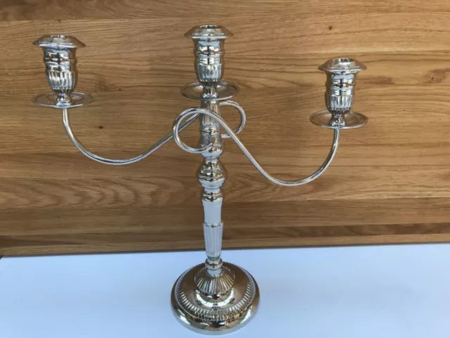Kerzenleuchter Kerzenständer Silber Jugendstil Antik Kandelaber Kerzen Höhe 35cm