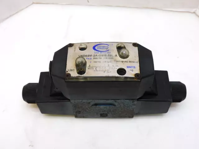 Continental Hydraulics Vsd03M-2A-Gmb-68L-A Hydraulic Directional Control Valve