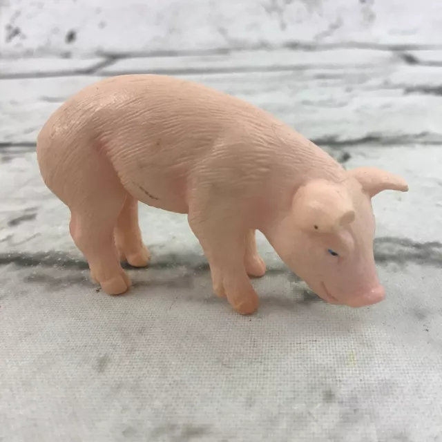 Schleich Pig Figure Pink Piglet Realistic Farm Animal Detailed PVC Toy
