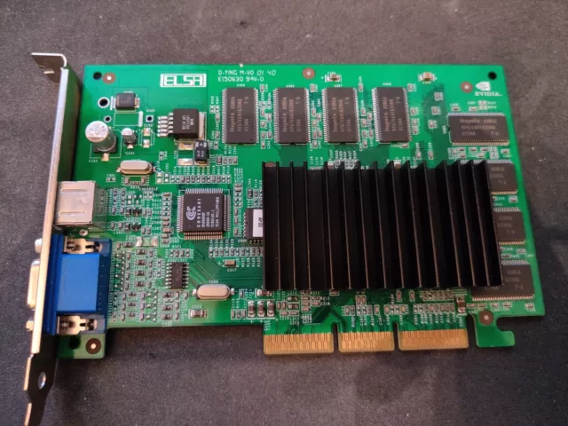 RETRO - Nvidia Geforce 2 MX AGP Grafikkarte (Verschiedene Modelle Verfügbar!!)