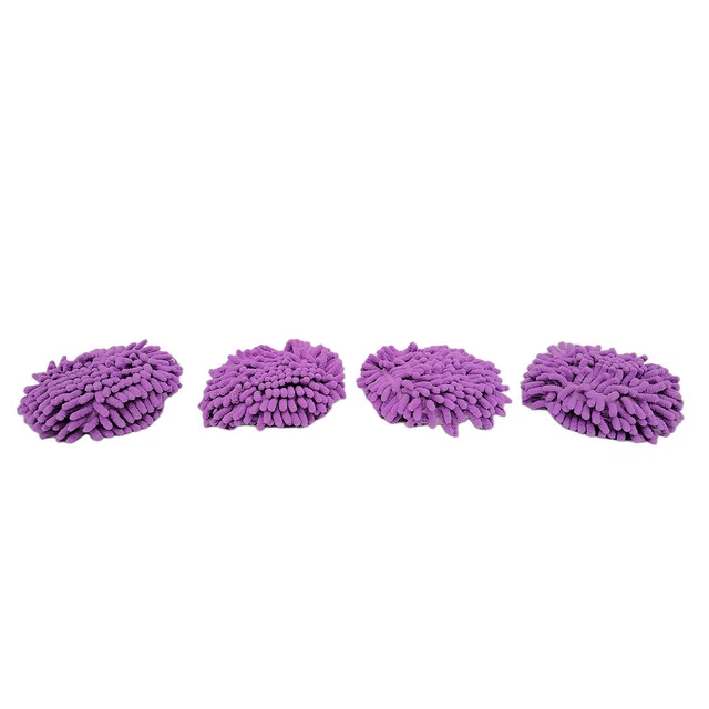 Smart Home Jumbo Chenille Handheld Cleaning Dusters with Elastic Bands, 4 Pack