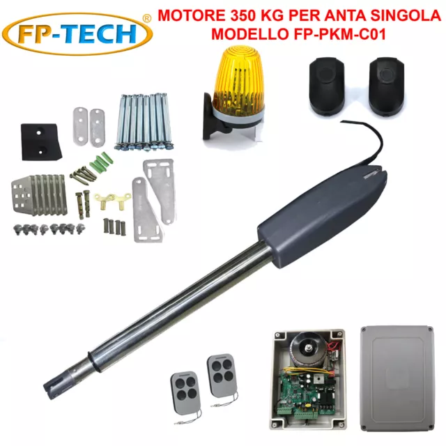 Motore Cancello Battente Singolo Anta Motore Apricancello Elettrico 24 V 220 V