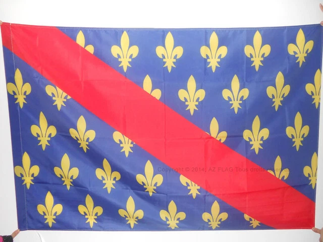 Drapeau Lyonnais 150x90cm – Parfait Pour Les Fans De Lyon, AZ FLAG Qualité Pro