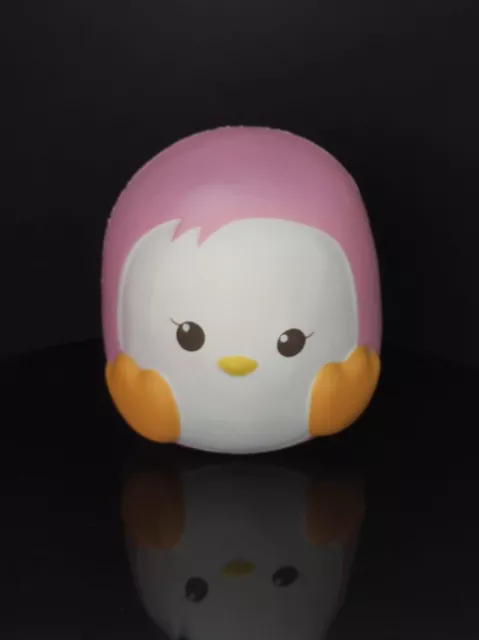 Japanese Jumbo Squishy pink penguin rosa Pinguin von Puni Maru