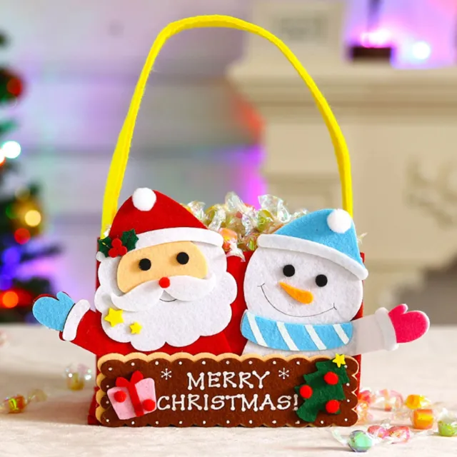 Christmas Candy Bag Christmas Santa Non Woven Hospitality Gift Bag Christmas
