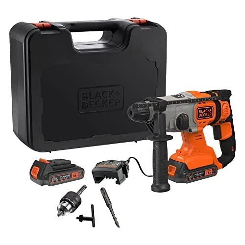 BLACK & DECKER Marteau combiné sans fil BCD900E2K