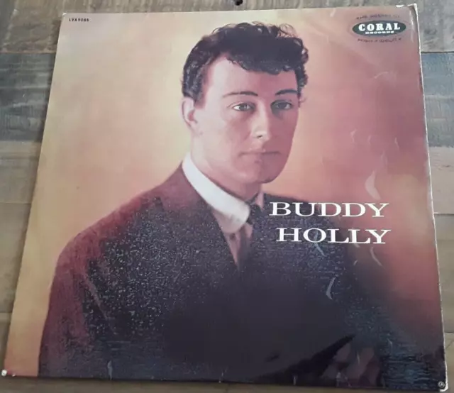 Buddy Holly Self Titled LP UK ORIGINAL 1962 **SUPER AUDIO**  [Ex/Vg+]