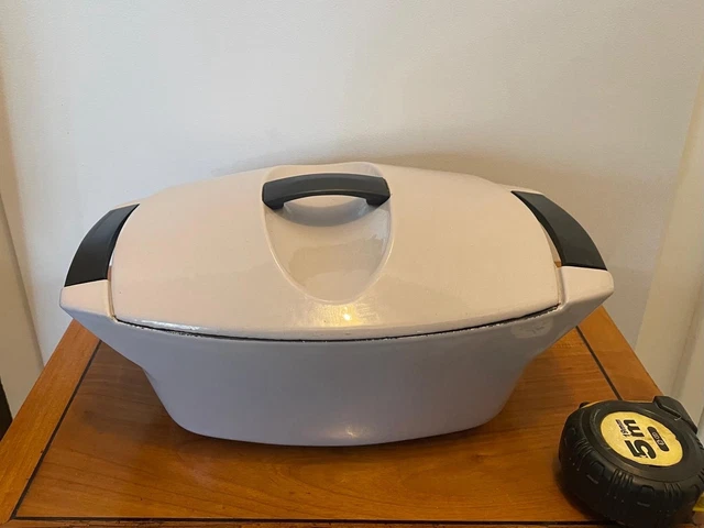 Cocotte Le Creuset Vintage – Design Raymond Loewy, Années 50, Fonte