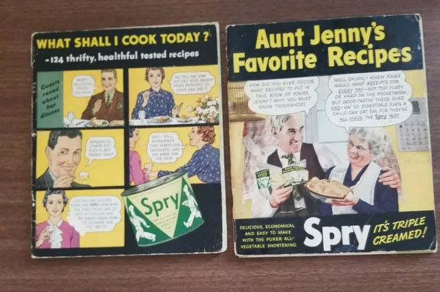 What Shall I Cook Today? & Aunty Jenny's Favorite Recipes - Cook Booklets, Food