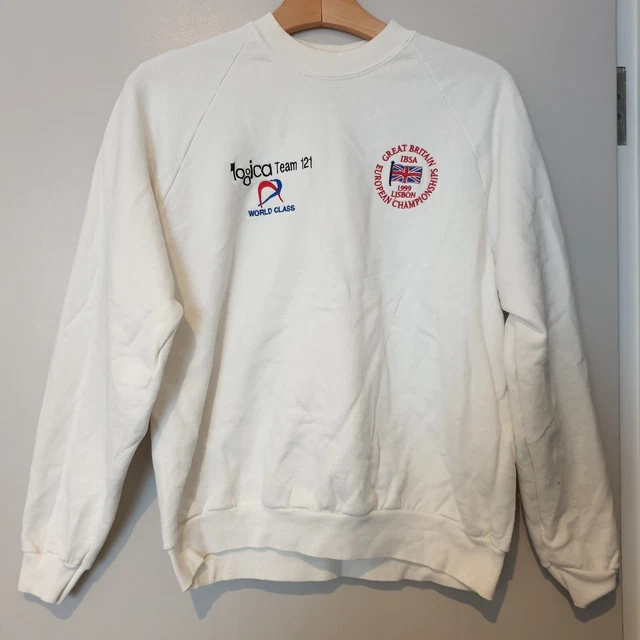 SCREEN STARS Felpa Vintage Grande 1999 LISBONA IBSA Campionati Europei