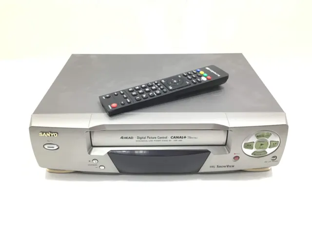 Reproductor Video Vhs Sanyo Vhr-489 18288631