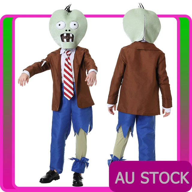 KIDS PLANTS VS Zombies Costume Boys Child Halloween Cosplay Party Book kids-plants-vs-zombies-costume-boys-child-halloween-cosplay-party-book